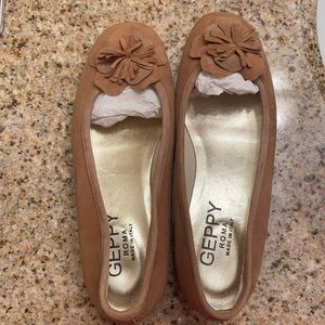 Tan shoes from Italy